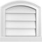 Ekena Millwork Arch Top Surface Mount PVC Gable Vent: Functional, w/ 2"W x 2"P Brickmould Sill Frame, 16"W x 16"H GVPAR16X1603SF - alternate 1